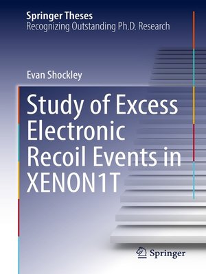 cover image of Study of Excess Electronic Recoil Events in XENON1T